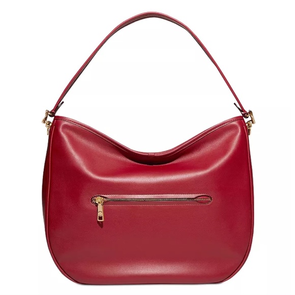 NWT $395 COACH Soft Tabby Leather Hobo Bag in Brick Red! - Picture 3 of 16